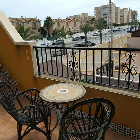 Apartamento Con Piscina Y Gran Terraza En Arenales Del Sol Exterior foto