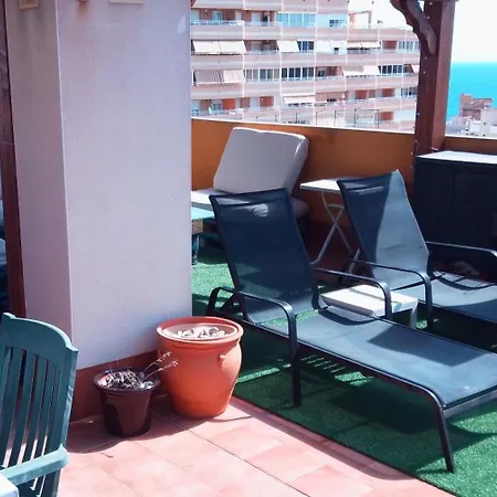 Apartamento Con Piscina Y Gran Terraza En Arenales Del Sol Exterior foto